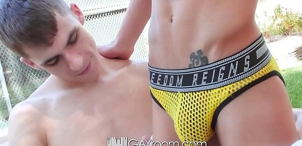  GayRoom Outdoor fuck with Kory Houston and Cameron Boyd